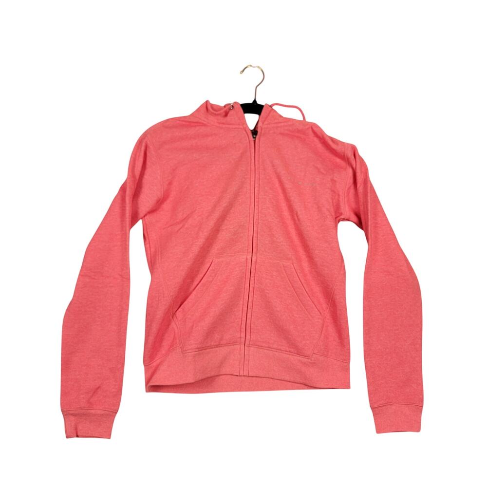 Fitwear Womens Hoodie M US 6 Coral Red Full Zip Jacket NWT